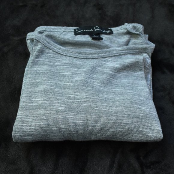 French Laundry Scoop Neck Long Sleeved Shirt - Picture 3 of 12